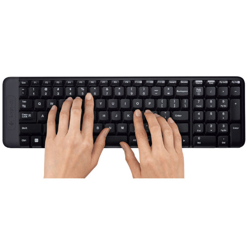 Logitech MK220 Wireless Keyboard Mouse Combo Much smaller design, same keys 2.4 GHz 128-bit AES... - Image 4