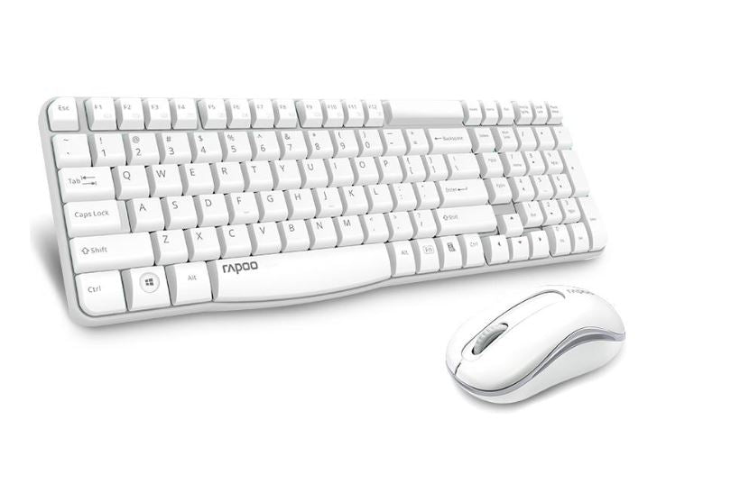 RAPOO X1800S 2.4GHz Wireless Optical Keyboard Mouse Combo Black - 1000DPI Nano - Keyboards - Image 2