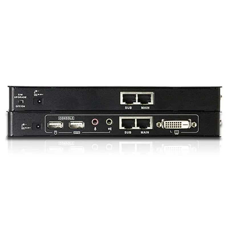 Aten USB Single Link DVI KVM Console Extender with Audio RS232 - 1920x1200 - KVM Switch Video - Image 2