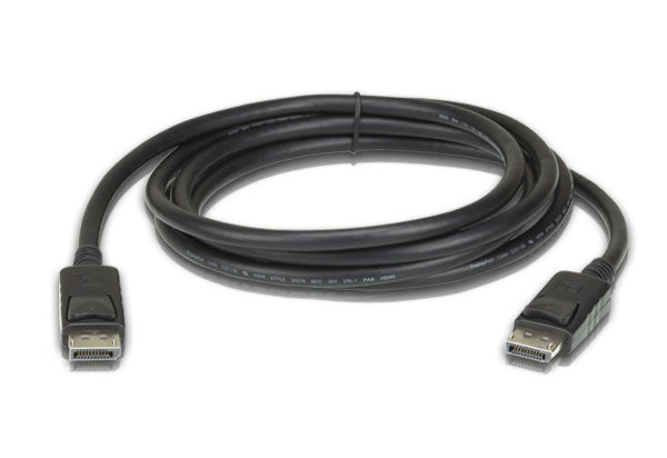 Aten 3m DisplayPort Cable, supports up to 8K (7680 x 4320 @ 60Hz), DP 1.4, High Bit Rate 3 (HBR3)...