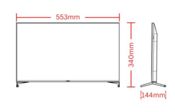 Chiq L24G5W 24" HD TV - LED TV - Image 5