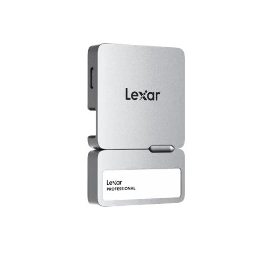 Lexar Professional Go Portable SSD with Hub, SL400, 1TB, Silver, Up to 1050MB/s read, 1000MB/s wr... - Image 2