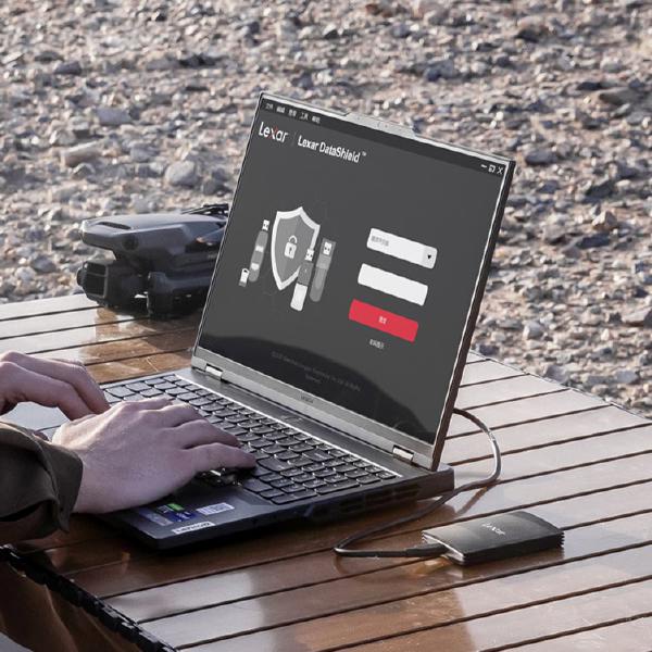 Lexar Armor 700 Portable SSD 1TB , USB , 256-bit AES Encryption , IP66 Water and Dust Resistance, 5 year limited warranty. Black.