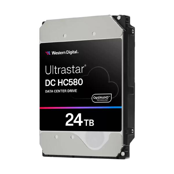 WD 24TB Ultrastar Enterprise 3.5" Hard Drive, SATA, 7200RPM, 512MB Cache, CMR, 5yr Wty - SOH Pr...