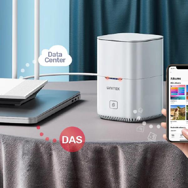 Unitek USB-C to 2.5" Dual SATA 6G Hard Disk Docking Station with Offline Clone, AU 5V2A Power Ada... - Image 2