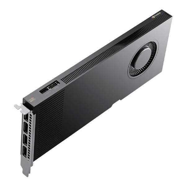 NVIDIA RTX PRO 4000 Blackwell, 24GB, GDDR7 192-bit, 672GB/s, PCIe 5.0 x 16, Single Slot, 4x Displ...