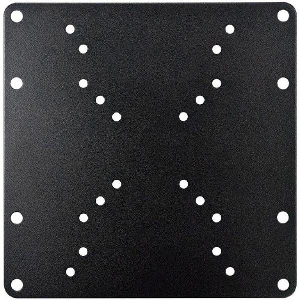 Atdec Accessory Adaptor Plate Black - VESA mounting hole configs up to 200 x 200 - Monitors - Mounts