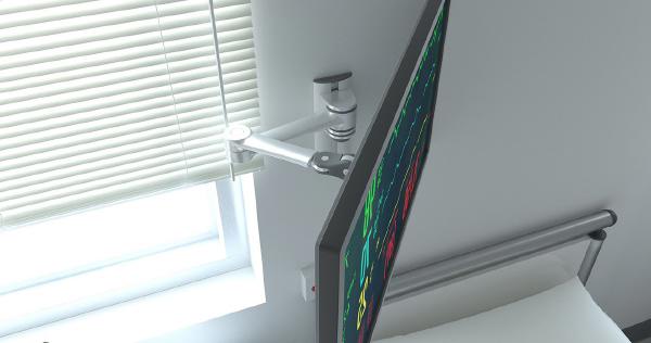 Atdec Full Motion Wall Mount. Up to 32" screens, Max load: 8kg (flat), 5.5kg (curved), VESA up to... - Image 4