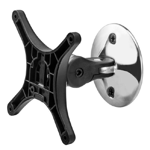 Atdec AF-WD Low Profile Swivel Mount. Max load: 8kg. VESA up to 100x100. Polished Silver.