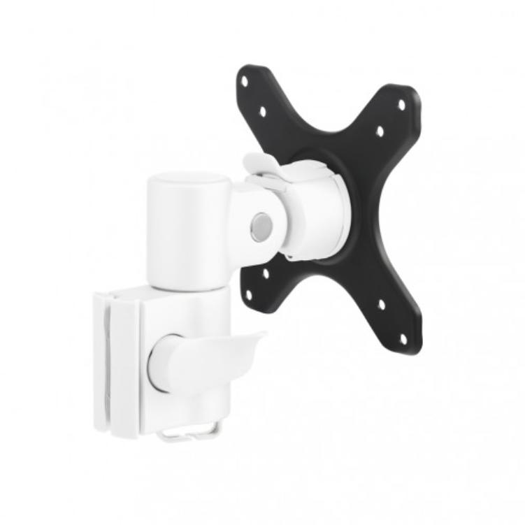 Atdec AWM-A13 130mm Short Swing Monitor Arm, Adjustable Tilt and Pan, White