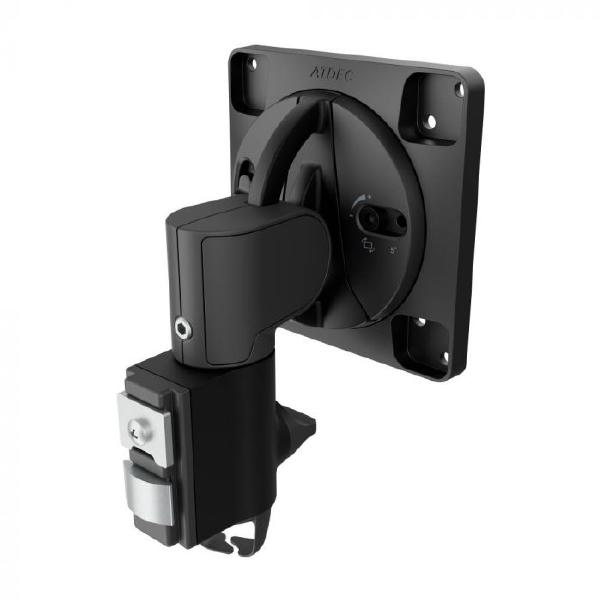 Atdec AWM-A13T 130mm Short Swing Monitor Arm, Adjustable Tilt and Pan, Black