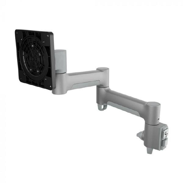 Atdec AWM-A46T 460mm Medium Swing Monitor Arm, Adjustable Tilt and Pan, Silver