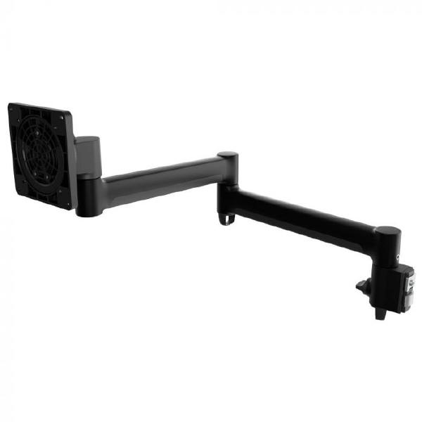 Atdec AWM-A71T 710mm Long Swing Monitor Arm, Adjustable Tilt and Pan, Black