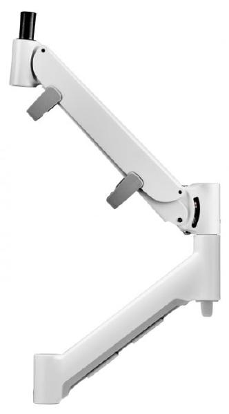 Atdec AWM-AHX Heavy Duty Dynamic Arm. Max Load 16kg. White - Monitors - Mounts