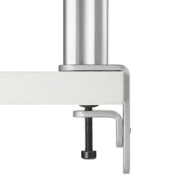 Atdec Heavy Duty F-Clamp Desk Fixing Silver