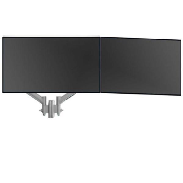 Atdec AWMS-2-D13 Dual Dynamic Monitor Arms on 135mm Post. Max Load: 8kg, F-Clamp Desk Fixing, VES... - Image 5