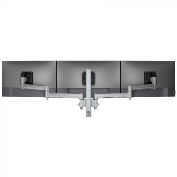 Atdec AWMS-3-13714 Triple Monitor Arms + 400mm Post / 12kg (26.5lb) Flat Screens, 10kg (22lb) Cur... - Image 2