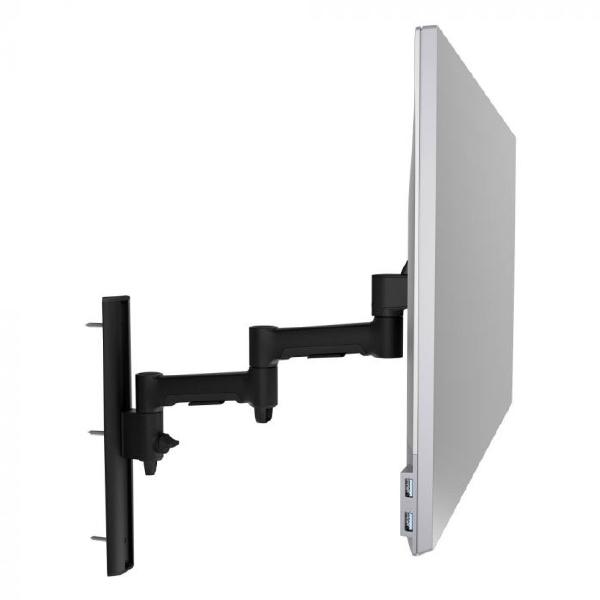 Atdec AWMS-46W35 Single Monitor Arm on Wall Channel. For Displays up 12kg Flat, 10kg Curved. Blac... - Image 3