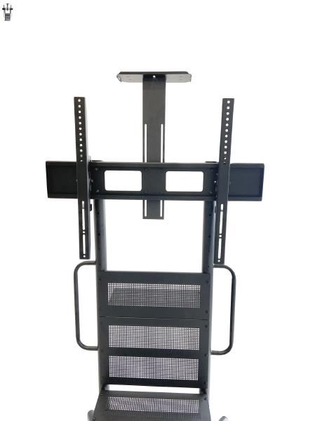 BenQ Pro AV Trolley - Fixed Height Video Conferencing, Digital Signage and IFP Trolley - Support up to 125kg - fit displays 43" - 86"