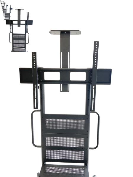 BenQ Pro AV Trolley - Fixed Height Video Conferencing, Digital Signage and IFP Trolley - Support up to 125kg - fit displays 43" - 86"