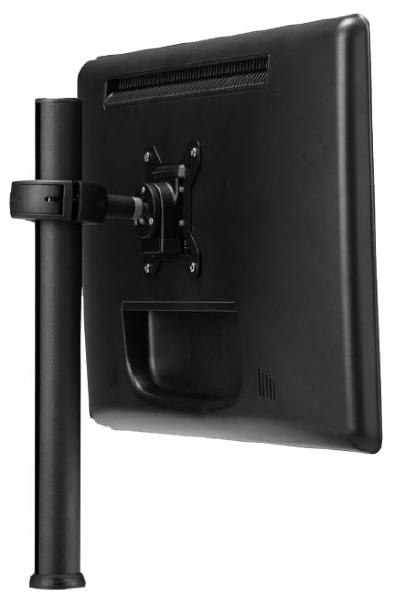 Atdec SD-DP-420 Short Donut Pole with One Display Head. Max load: 12kg. VESA up to 100x100. 10 Ye...