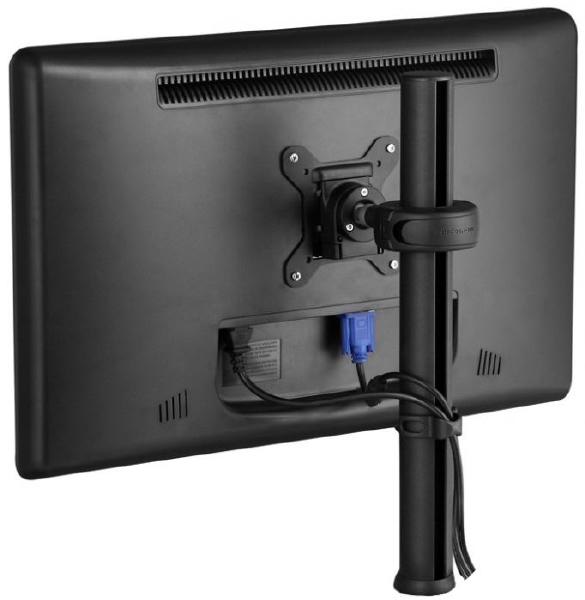 Atdec Spacedec POS Display Pole 420mm long 42mm diameter pole with display head. Max load: 12kg. VESA up to 100x100