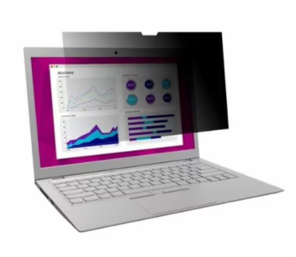 3M High Clarity Privacy Filter, 15", 3:2, Microsoft Surface Book 2, Blue Light Reduction, Gloss-t...