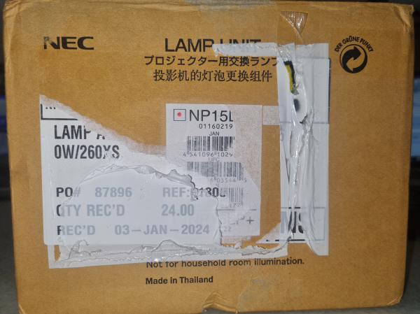 Sharp Replacement Lamp NP15LP- Box Opened - Not in original condition