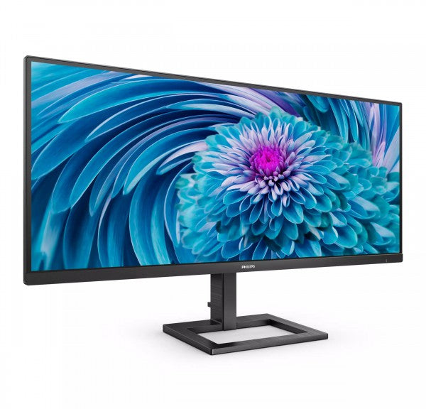 Philips 346E2LAE 34" 21:9, Ultrawide QHD 3440x1440 VA Home Monitor, 1ms, 100Hz, HDMI , DP, 65W USB-C/PD, FreeSync Multiview, Height,Tilt, 3YR Warranty