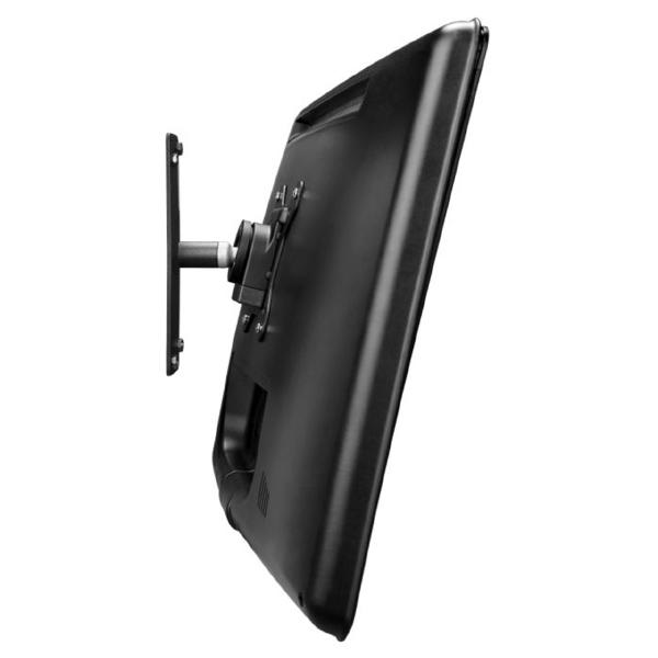 Atdec SD-WD Swivel Wall Mount. Max load 25kg. VESA 75x75 100x100. Black - Wall Mounts - Image 4
