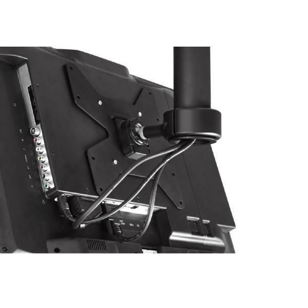 Atdec Telehook 1040 Tilt Ceiling Mount Long up to 1800mm. Max load 25kg. VESA up to 200x200. Black