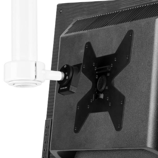 Atdec Telehook 1040 Tilt Ceiling Mount Short up to 900mm. Max load 25kg. VESA up to 200x200. White