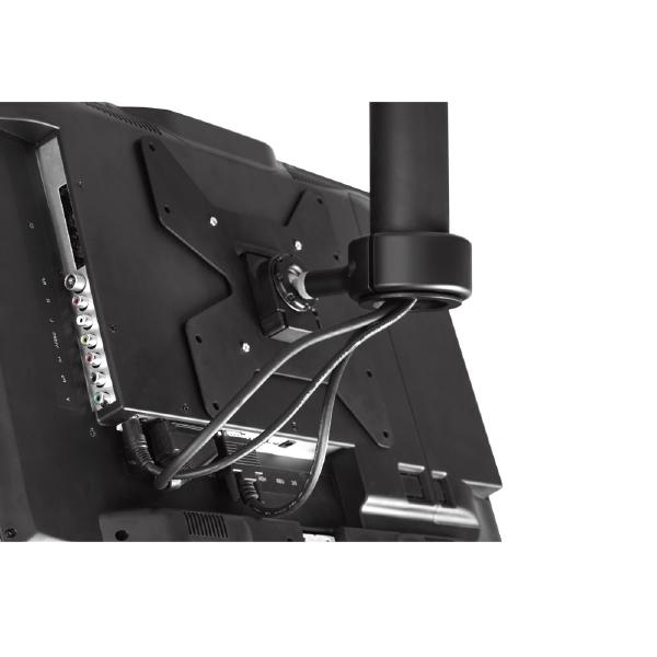 Atdec Telehook 1040 Tilt Ceiling Mount Short up to 900mm. Max load 25kg. VESA up to 200x200. Black