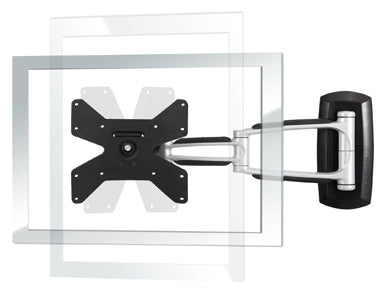 Atdec Telehook 1040 Full Motion Wall Mount. Max load 25kg. VESA up to 200x200. 3 pivot points.