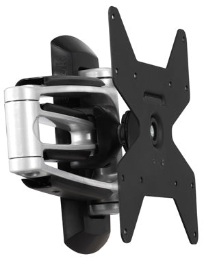 Atdec Telehook 1040 Full Motion Wall Mount. Max load 25kg. VESA up to 200x200. 3 pivot points.