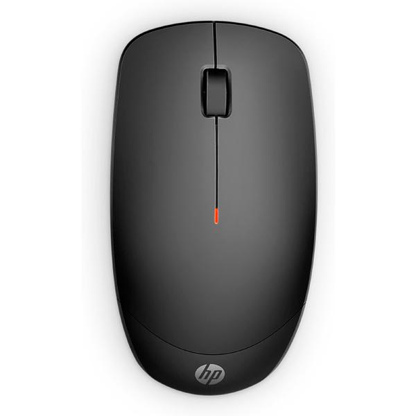 HP 235 Slim USB Wireless Optical Mouse - 2.4GHz 1600DPI 3 Buttons Red Optical Tracking Comfortable Sleek Durable USB Dongle 18 mths battery life