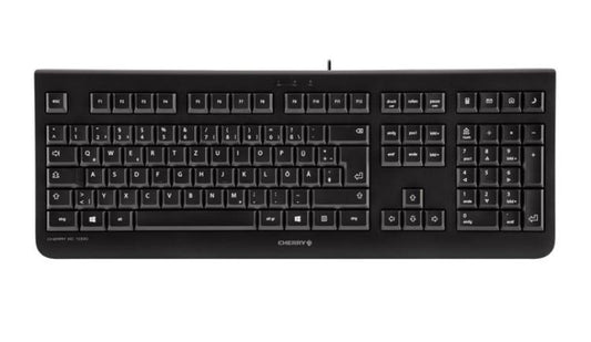 Cherry KC 1000 Quiet all rounder keyboard, USB, Black (JK-0800) - Standard QWERTY Layout (pic dif...