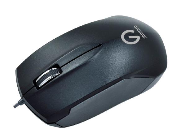 Shintaro 3 Button Optical Mouse with USB 2.0 & PS/2 Adapter - Ergonomic Design for Precision on A... - Image 2