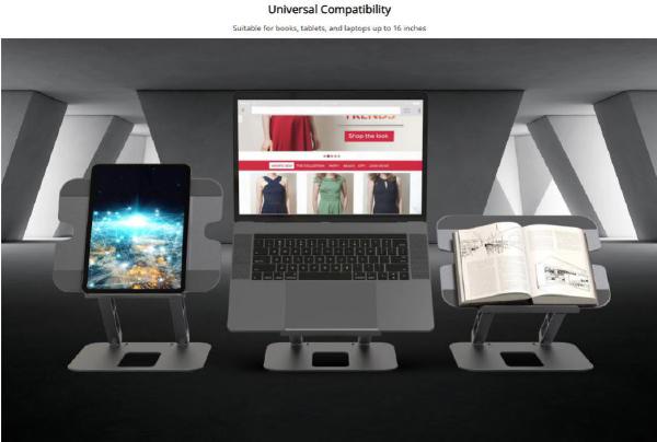 J5create JTS127 Multi-Angle Laptop Stand - Notebook Accessories - Image 2