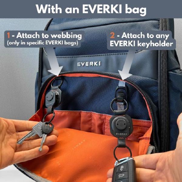 Everki Quick Release Keychain with FIDLOCK magnetic closure - Commercial Bags, Cases & Covers - Image 7