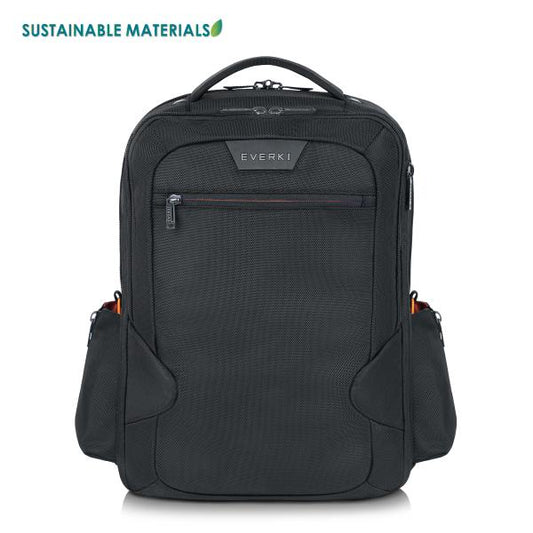 Everki Studio Eco Expandable Laptop Backpack, Made from Plastic Bottles up to 15-Inch - Commercia...