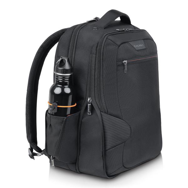 Everki Studio Eco Expandable Laptop Backpack, Made from Plastic Bottles up to 15-Inch