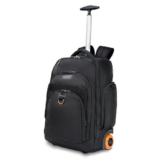 Everki Atlas Wheeled Backpack ECO 13-Inch to 17.3-Inch Adaptable Compartment, Made from Plastic B...