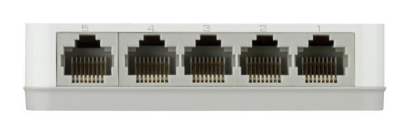 D-Link 5-Port Gigabit Unmanaged Desktop Switch with 5 Gigabit RJ45 Ports