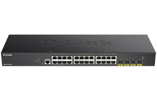 D-Link 28-Port Gigabit Smart Managed Switch with 24 RJ45 and 4 SFP+ 10G Ports - Network - Switches