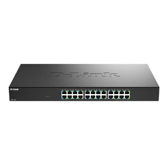 D-Link DMS-1024, 24-Port Multi-Gigabit Unmanaged Switch with 24 (2.5G) LAN Ports - Network - Swit...