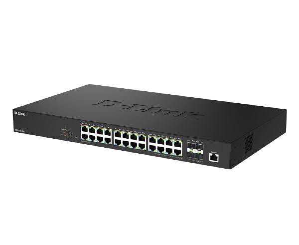 D-Link DMS-1250-28P, 28-Port Multi-Gigabit Smart Managed PoE++ Switch with 24 (2.5G) 90W PoE++ an... - Image 3