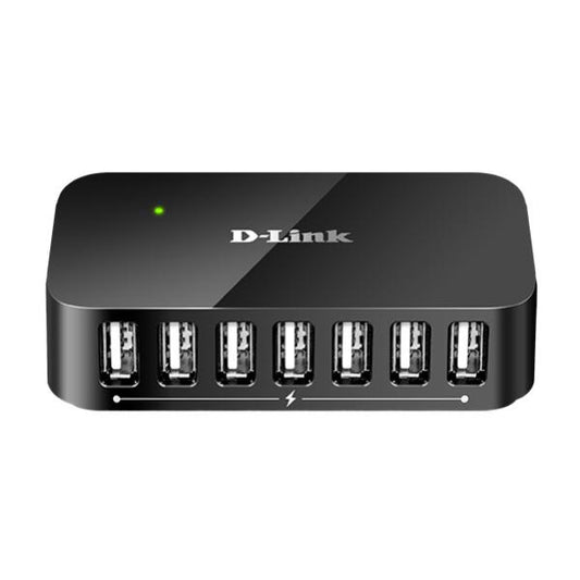 D-Link 7-Port USB 2.0 Fast Charge Hub - USB - Devices