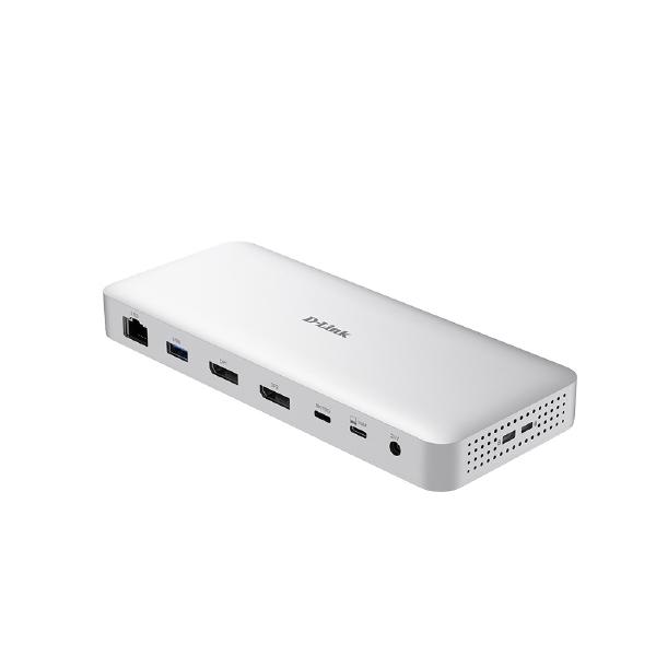 D-Link DUF-901 9-in-1 USB4 Docking Station with DP 1.4 2x, USB -C 4.0 and RJ45 Port - Network - S... - Image 7