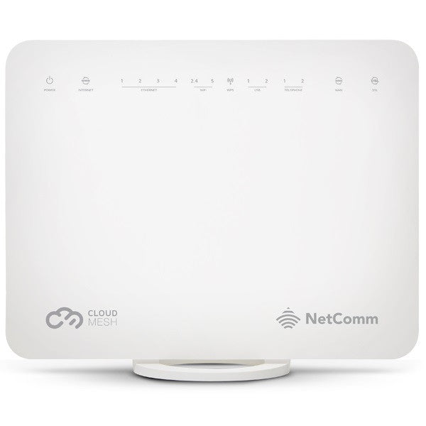 NetComm NF18MESH CloudMesh Wi-Fi 5 VDSL2/ADSL2 Networking Gateway with VoIP - Network - Router